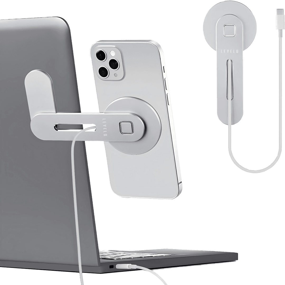 Настольный держатель с беспроводной зарядкой Levelo Energia MagSafe