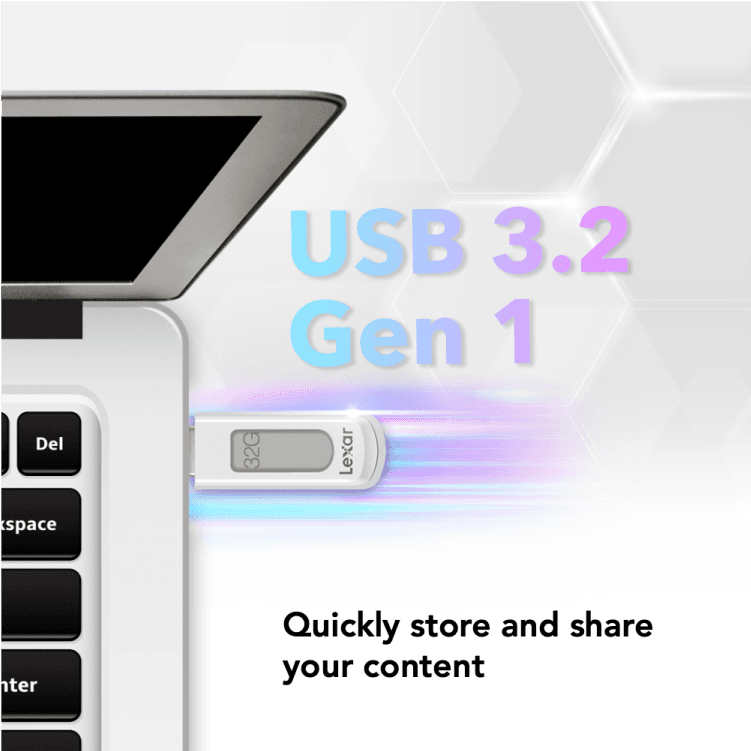 USB-флеш-накопитель 32GB Lexar JumpDrive V100 USB 3.2 Gen 1