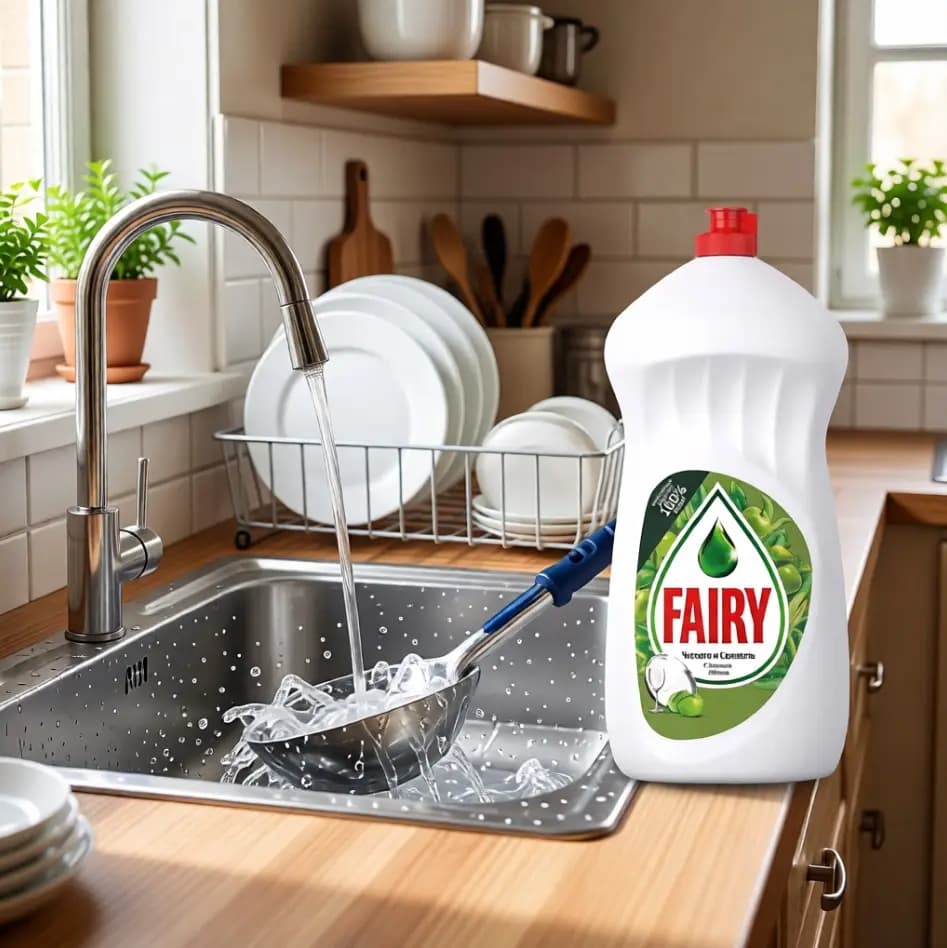 Средство для мытья посуды Fairy с ароматом яблока, 500 мл