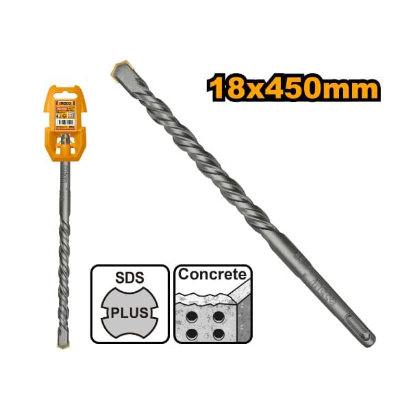 Бур по бетону SDS Plus 18*450мм