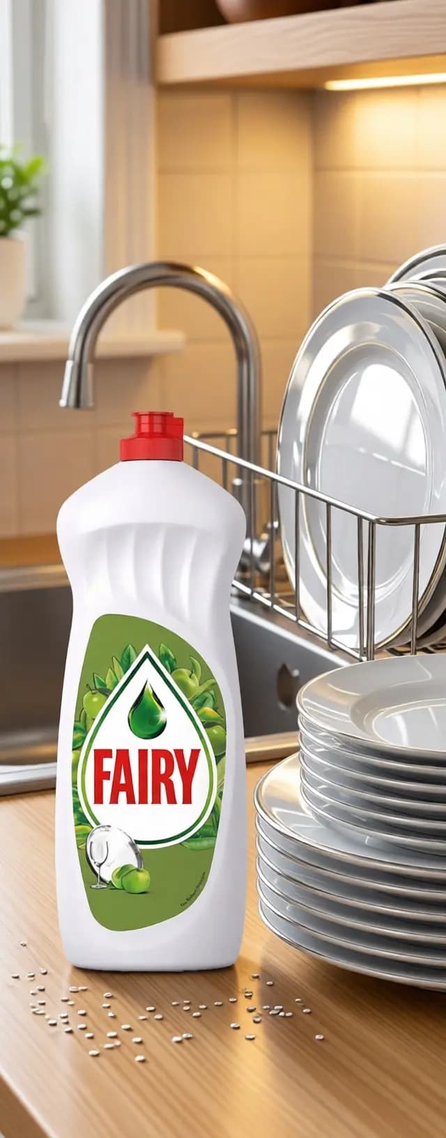 Средство для мытья посуды Fairy с ароматом яблока, 1000 мл