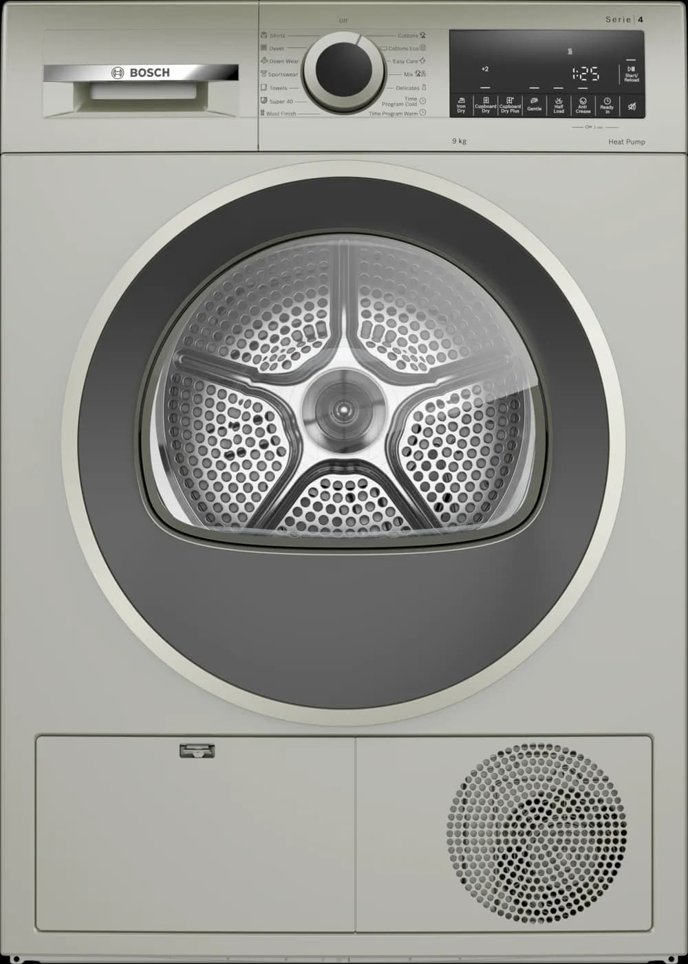 Сушильная машина Bosch WQG1420XME, 9 кг