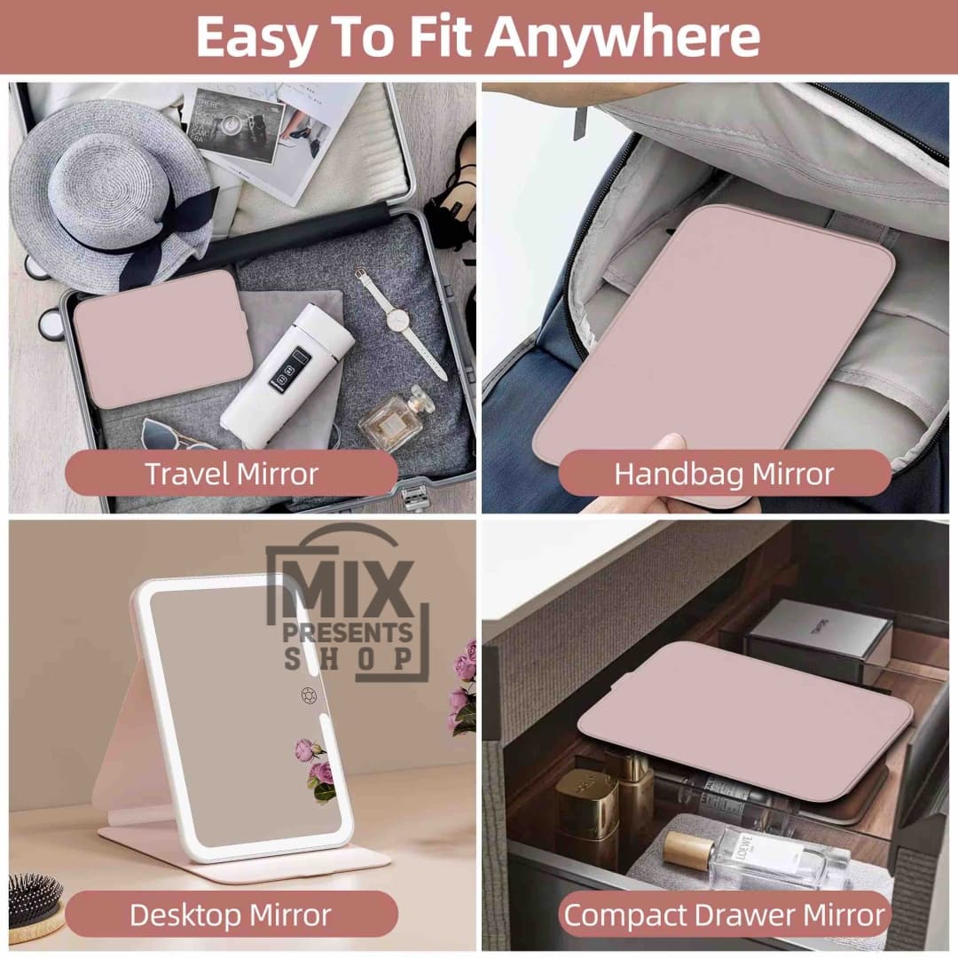 Зеркало с подсветкой LED "Makeup mirror" (планшет)
