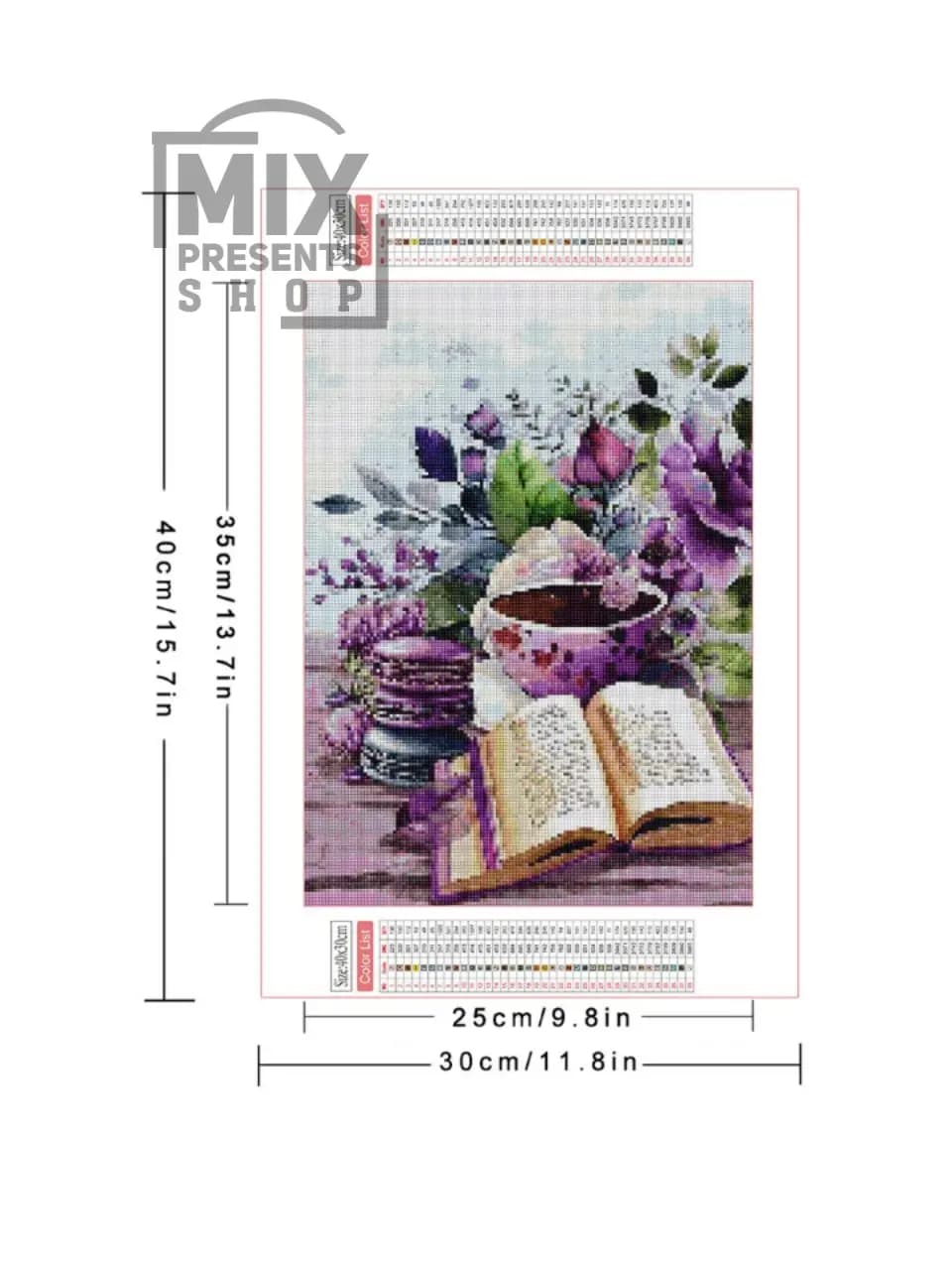 Алмазная картина 5D 30×40см (мозаика) без подрамника