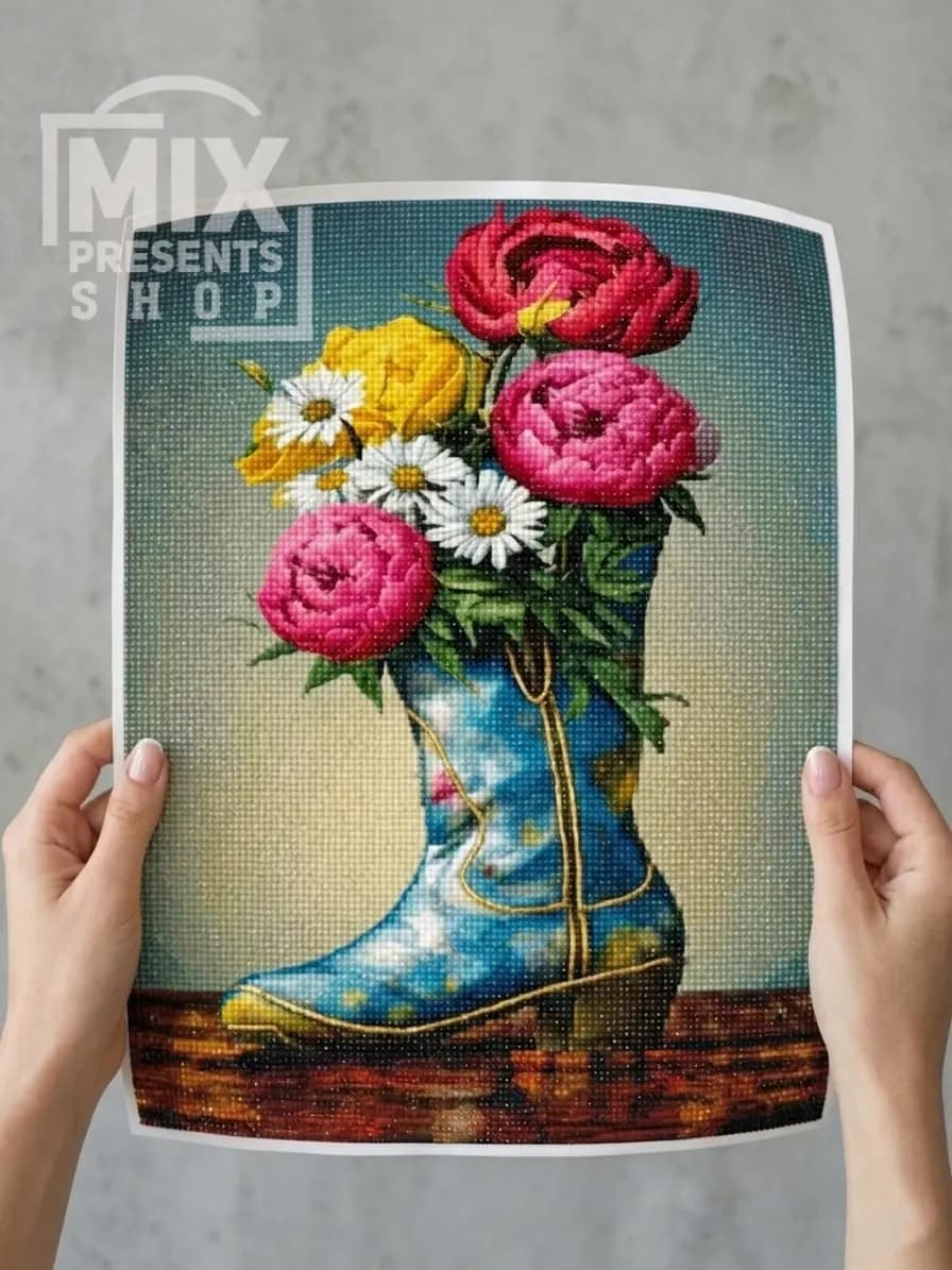 Алмазная картина 5D 30×40см (мозаика) без подрамника