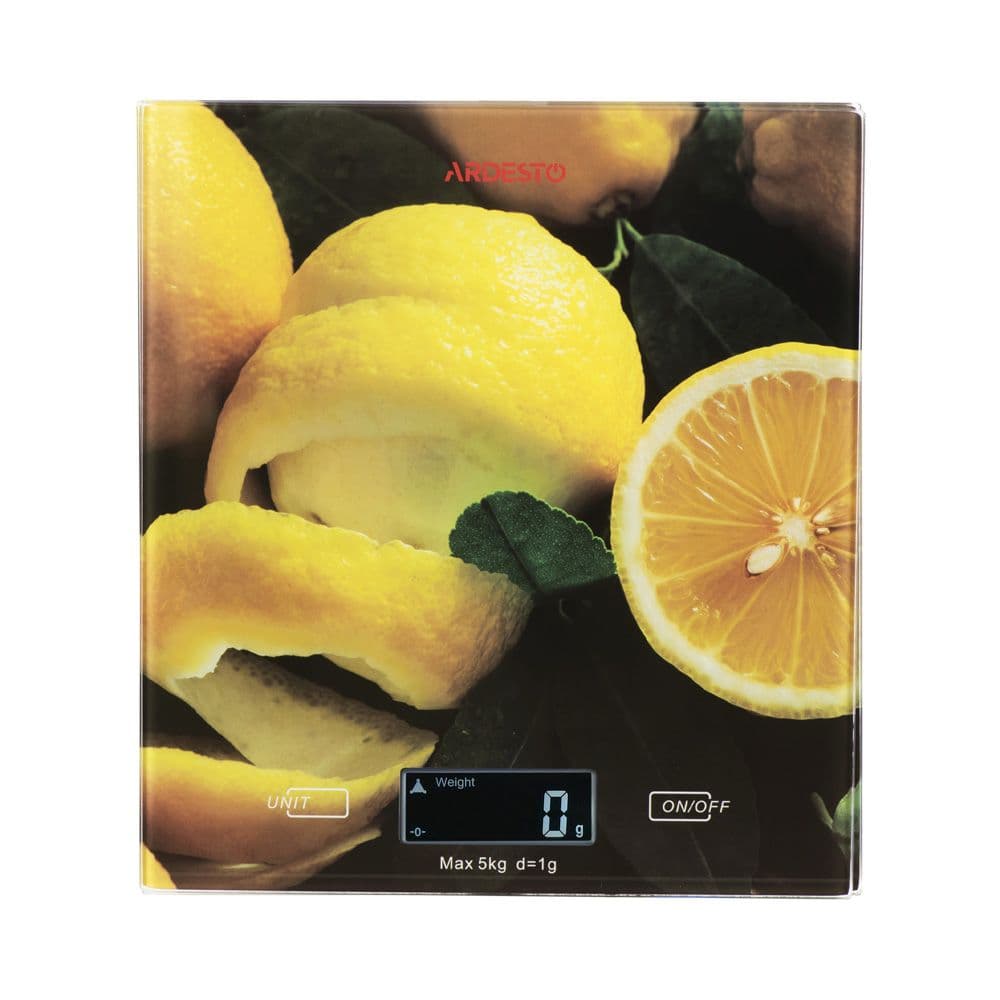 Кухонные весы Ardesto SCK-893LEMON
