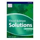 Kнига Solutions Elementary 3rd Edition s.b+w.b & dvd, изучение английского языка
