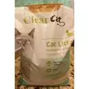 Кошачий наполнитель для туалета Clearcat с ароматом лаванды, впитывает 10 л