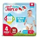 Подгузники Baby Turco 4 Maxi 8-18 кг, 30 шт