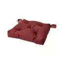 Подушка на стул Ikea, красная