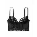 Бюстгалтер Victoria's Secret Very Sexy Floral Embroidered Quarter Cup Bra Top