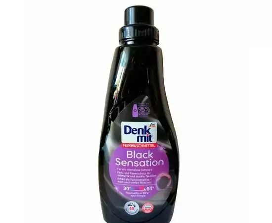 Denkmit Black Sensation - Жидкий гель для стирки тёмного белья