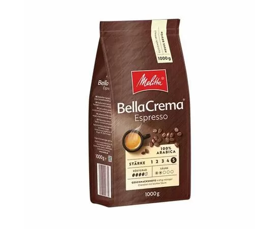 Кофе зерновой Melitta Bella Creama Espresso, 1000 гр