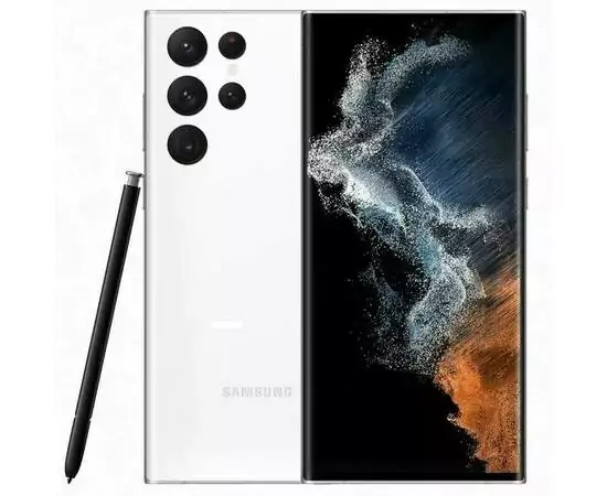 Смартфон Samsung Galaxy S22 Ultra 8/128GB, белый